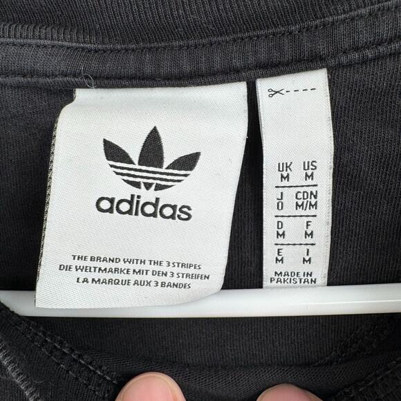 Adidas x Common Memory Long Sleeve T-Shirt Adult‎ Size Medium Black - Picture 9 of 11